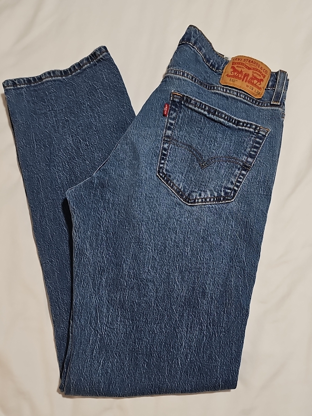 Levi's 559 Men's Blue Jeans 33x34
